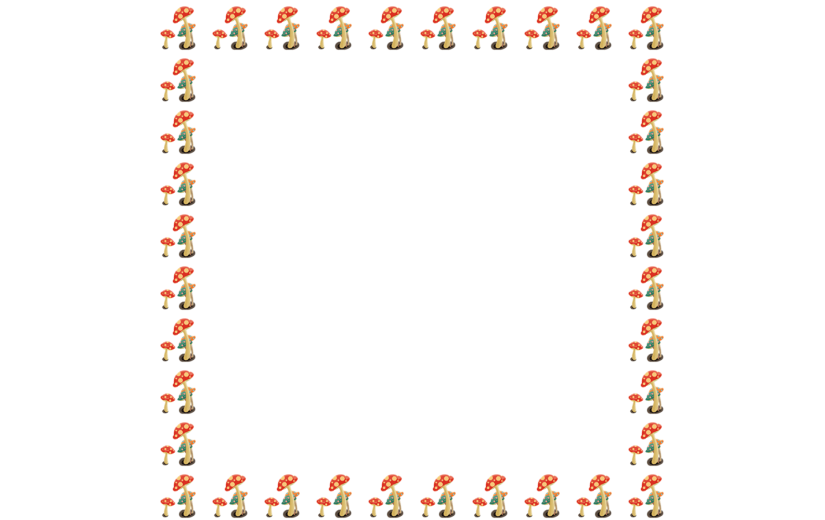 元素卡通手绘立秋边框