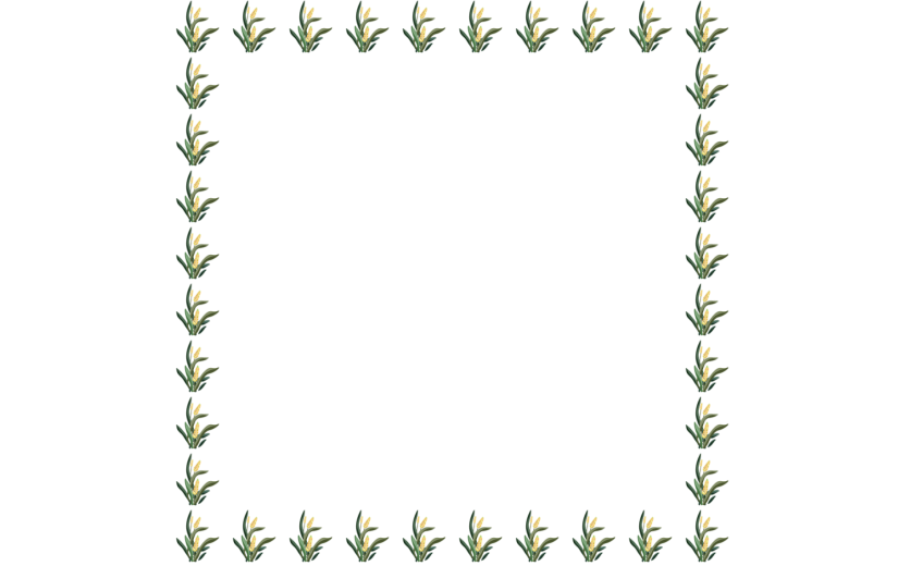 元素卡通手绘立秋边框