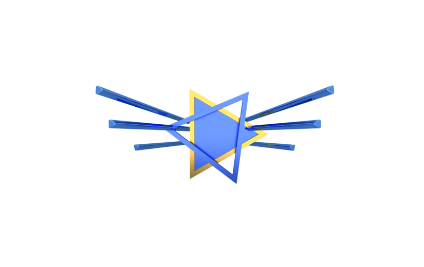 元素C4D立体文字背板