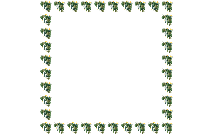 元素卡通手绘立秋边框