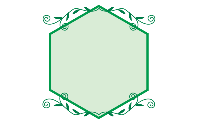 元素 花纹 边框 装饰 绿色 标题装饰 标题 夏天