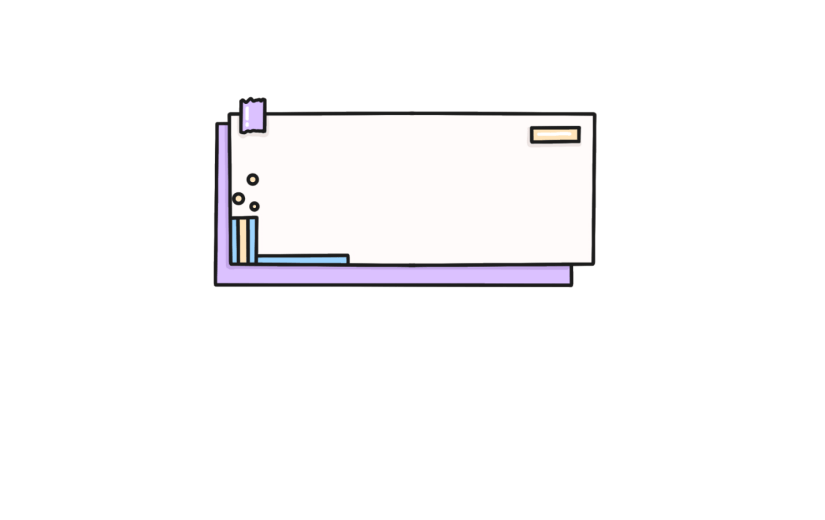 元素卡通通用装饰文字框