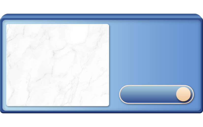 元素C4D立体蓝色简约产品展示框2105231