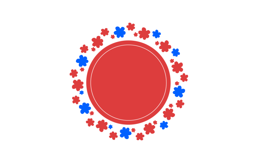 元素卡通可爱对话框