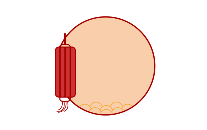 元素手绘古风边框纹理插画元素