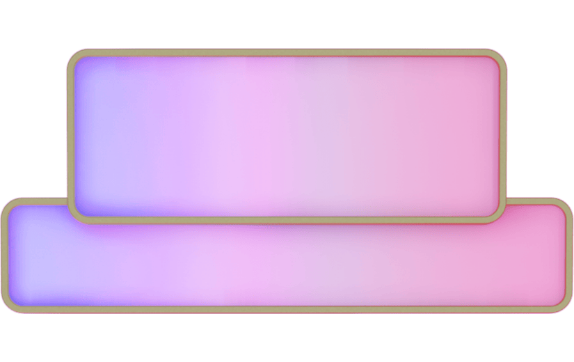 元素C4D立体粉色简约文本框