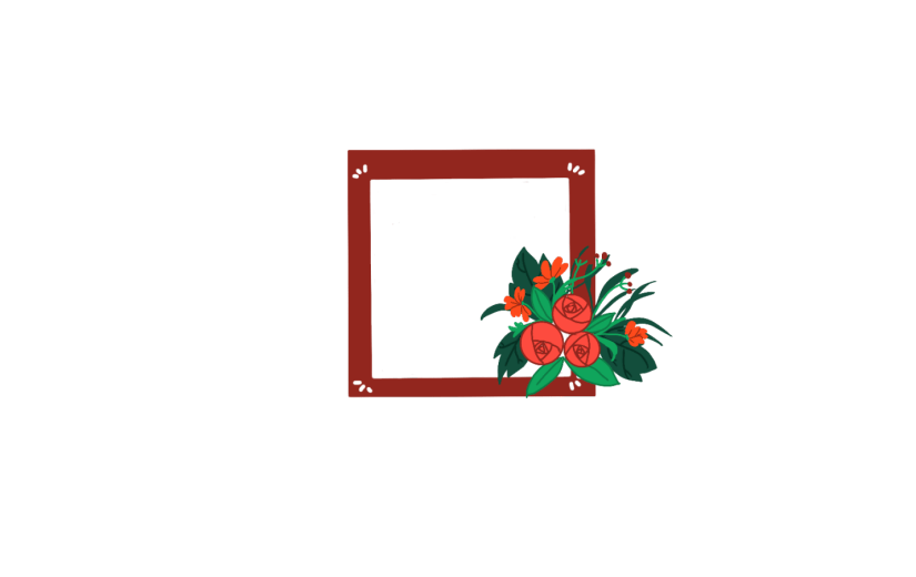 元素 线条 卡通 情人节 建党节 边框