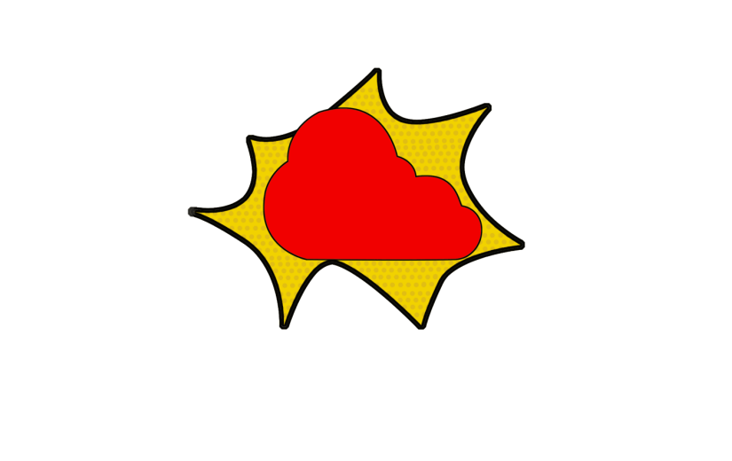 元素 波普风标签插画