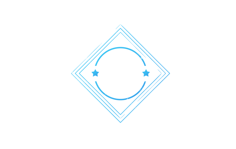 元素几何潮流对话框边框