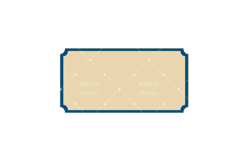 元素简约边框元素