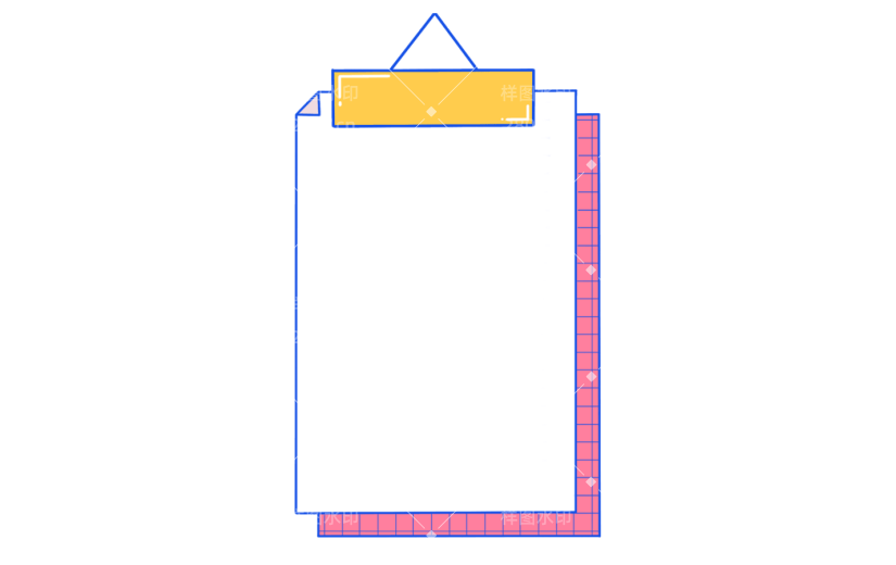 元素卡通文字框文本对话框