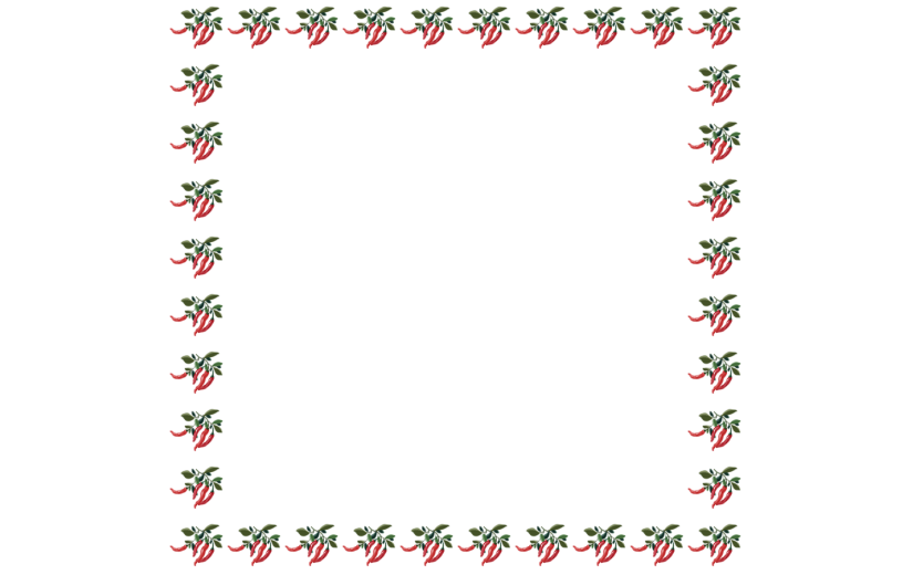 元素卡通手绘立秋边框