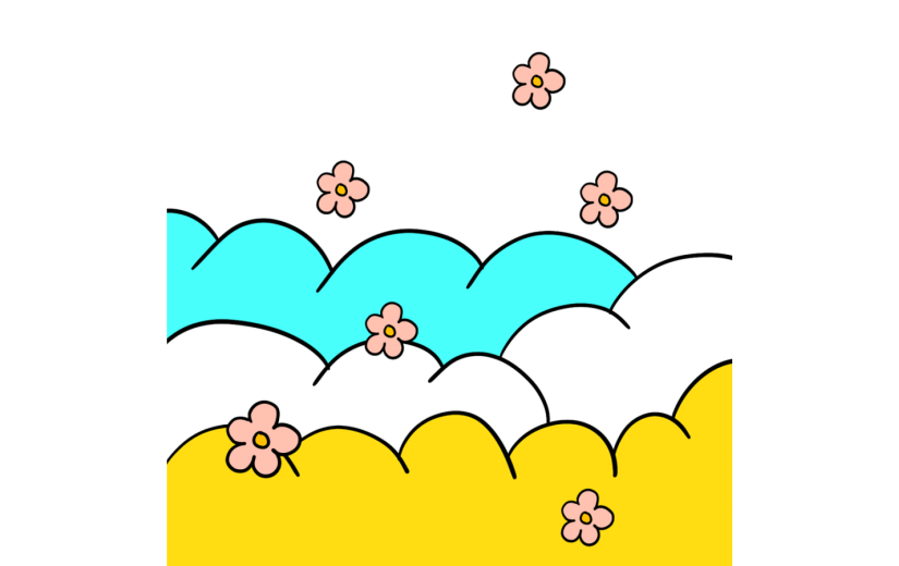 元素卡通风边框插画元素