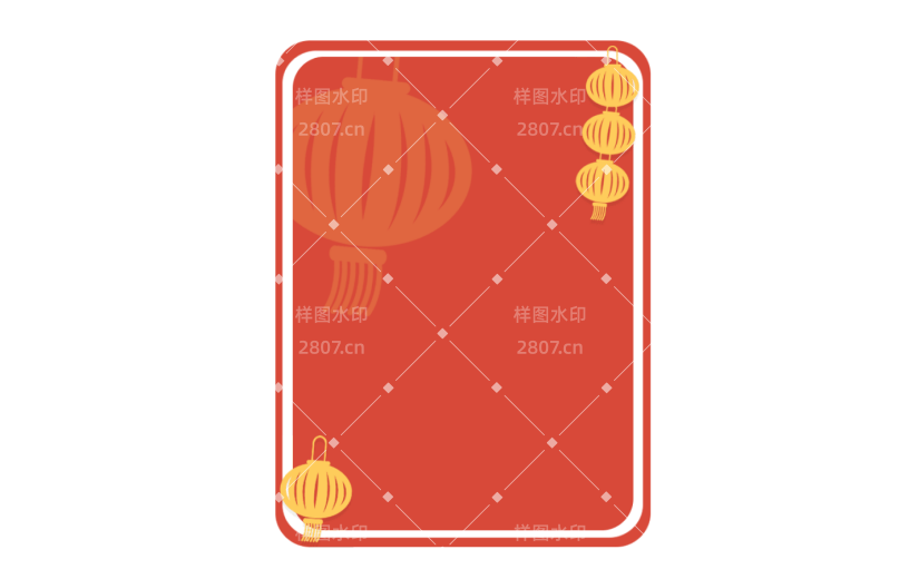 元素古风边框纹理插画元素