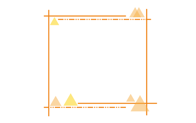 元素 花纹 边框 装饰 橙色 标题装饰 标题 夏天