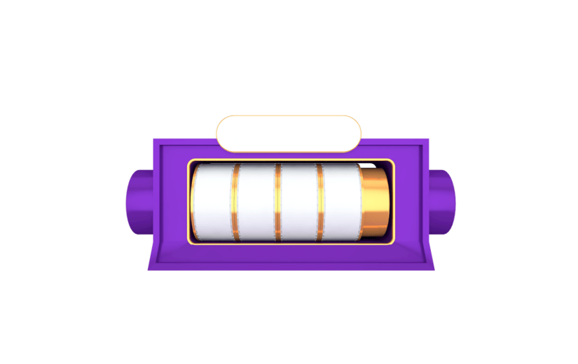 元素C4D立体紫色简约优惠券