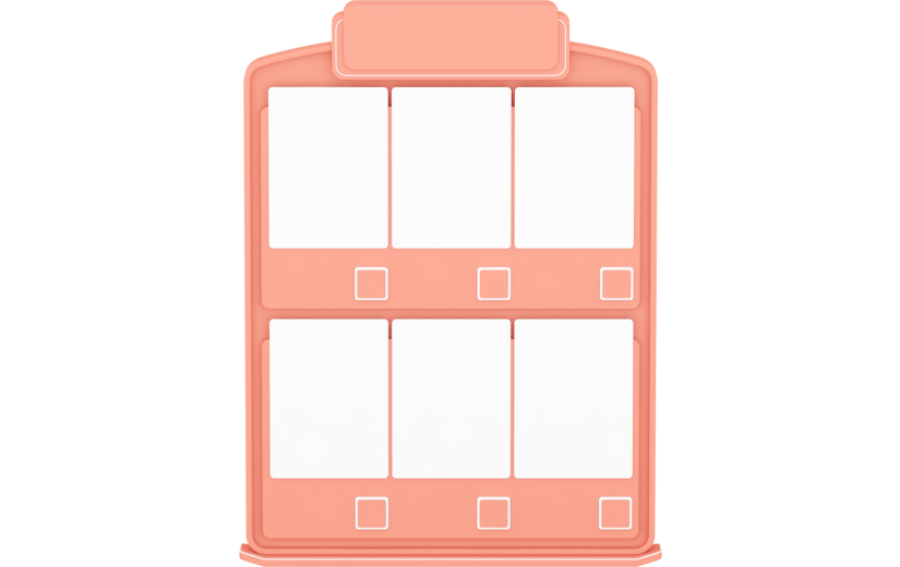 元素C4D立体粉色简约产品展示框2105115