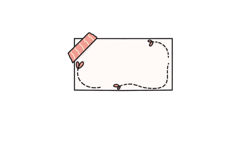 元素卡通通用装饰文字框