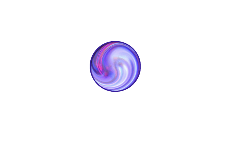 元素C4D立体紫色简约渐变文字框