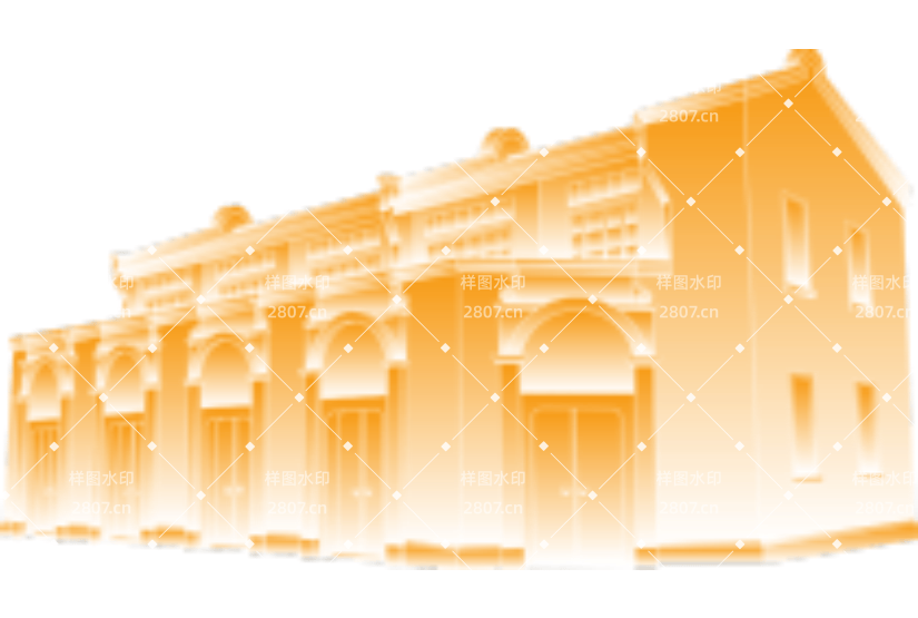 党建矢量建筑一大会址形象元素