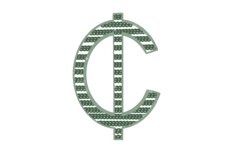 手绘-货币标志符号金融元素贴纸9