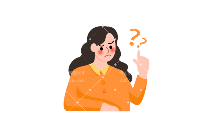 卡通感金融行业人物元素