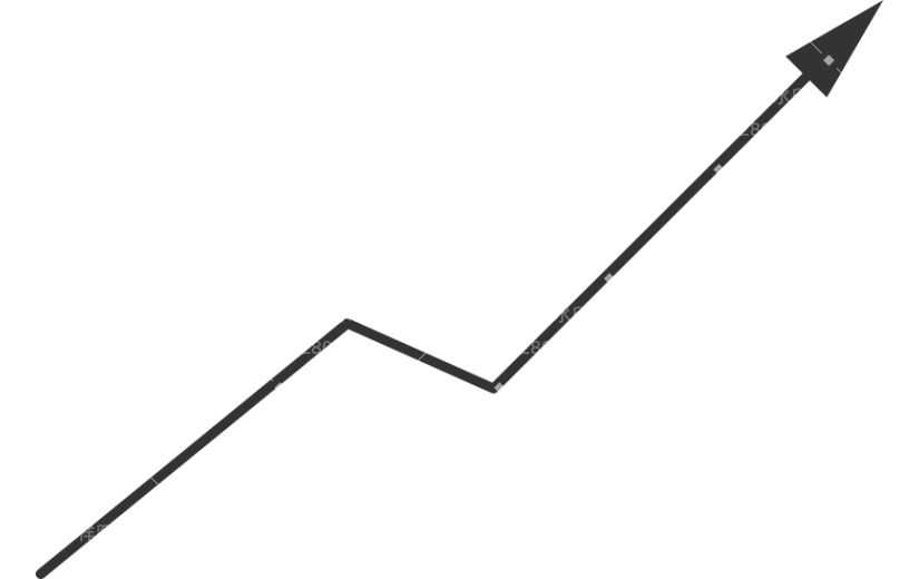 通用箭头简约感贴纸