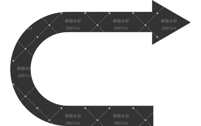 通用箭头简约感贴纸