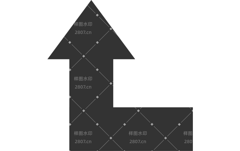 通用箭头简约感贴纸