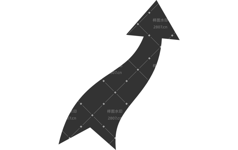 通用箭头简约感贴纸