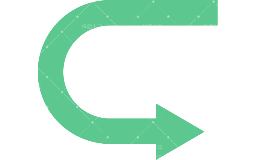 通用箭头简约感贴纸