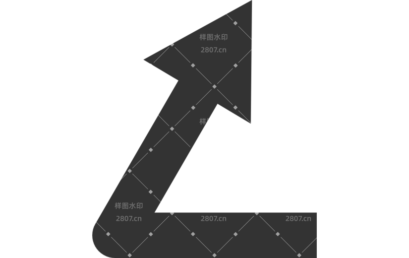 通用箭头简约感贴纸