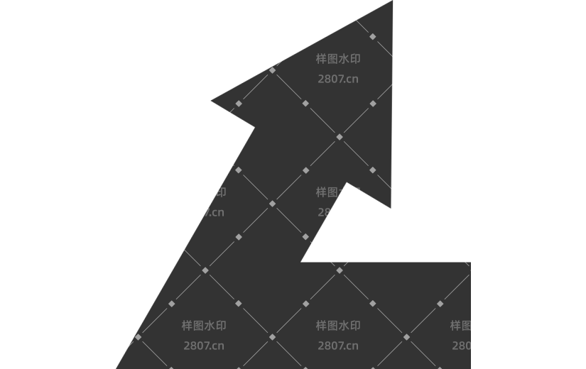 通用箭头简约感贴纸