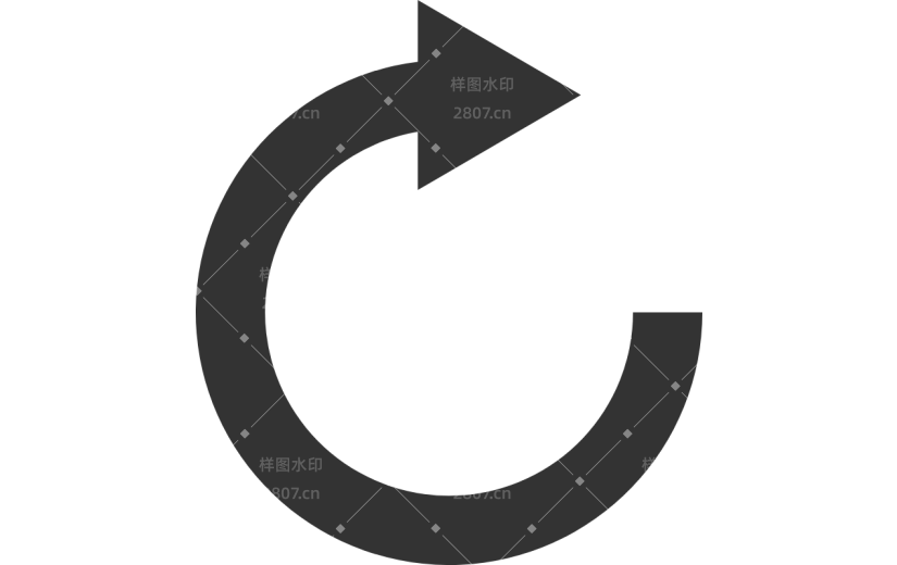 通用箭头简约感贴纸