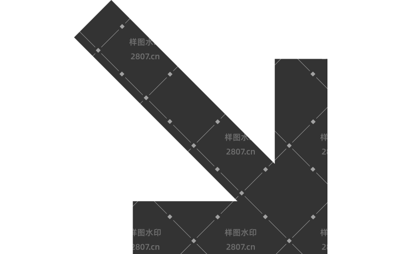 通用箭头简约感贴纸