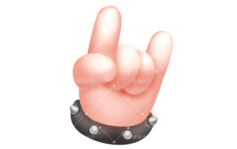 伪3D表情及手势套系-指