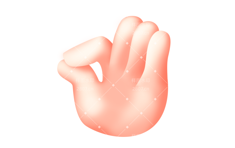 伪3D表情及手势套系-OK