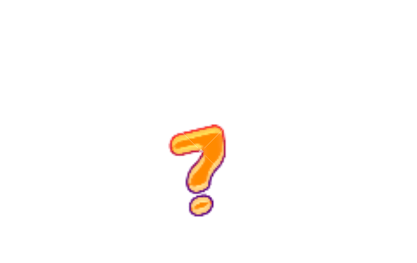 问号手绘风动态贴纸
