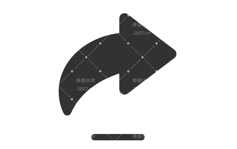 手绘-转发点赞收藏按钮电商元素12