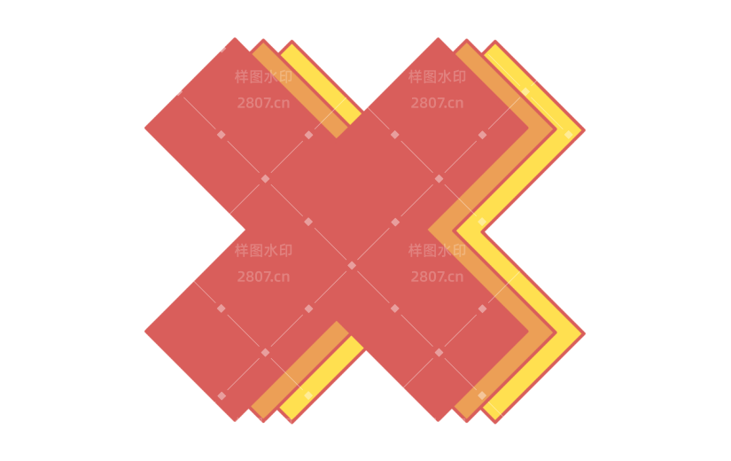 基础符号贴纸打叉12_画板 1.svg