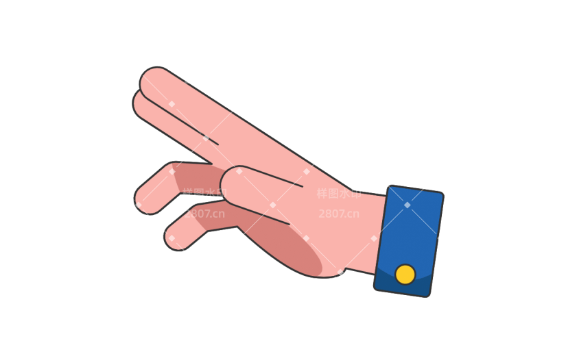 矢量-操作手势元素-SVG9