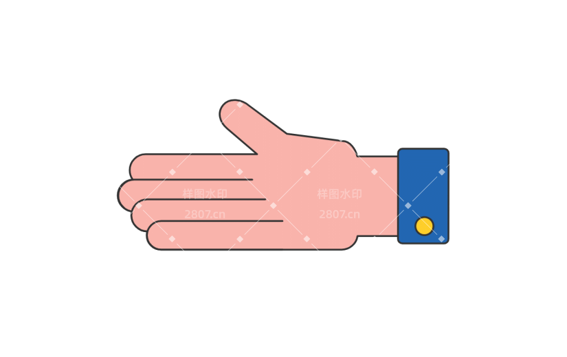 矢量-操作手势元素-SVG2