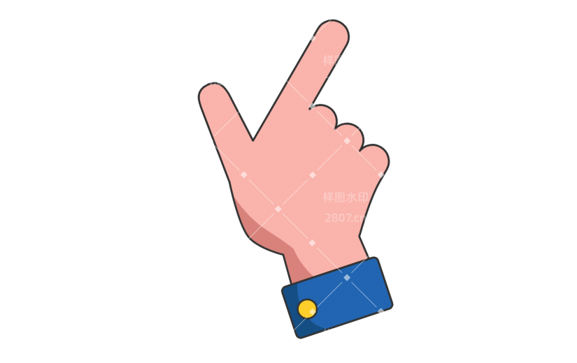 矢量-操作手势元素-SVG1