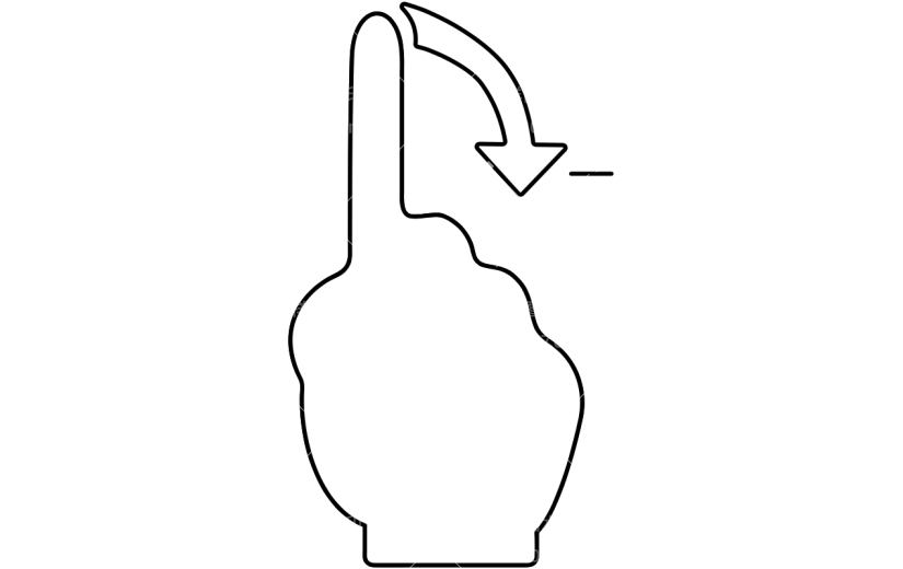 ICON-简约操作手势icon1