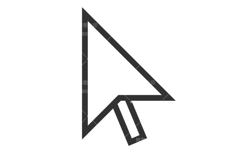 ICON-矢量光标鼠标指针图标17