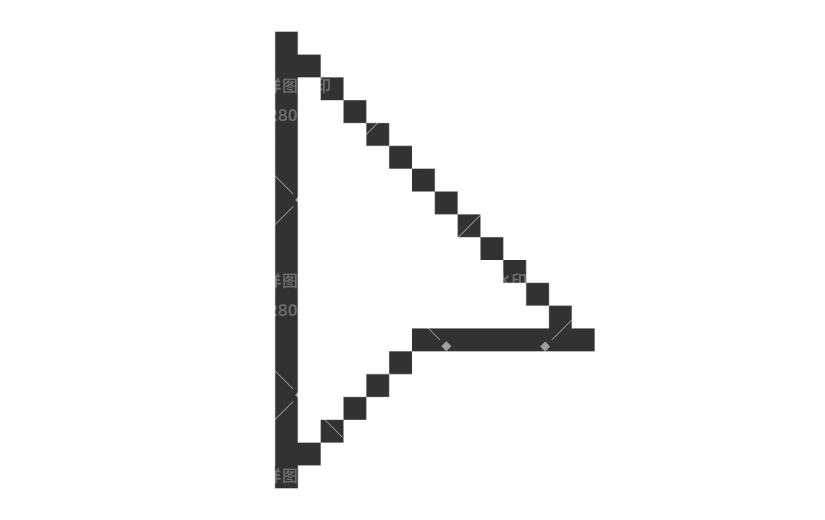 ICON-矢量光标鼠标指针图标8