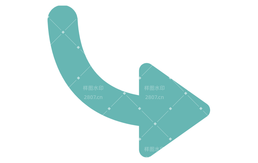扁平-箭头贴纸-SVG15