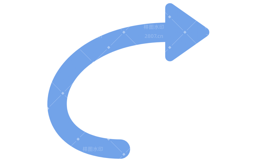 扁平-箭头贴纸-SVG5