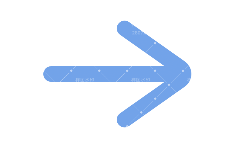 扁平-箭头贴纸-SVG14