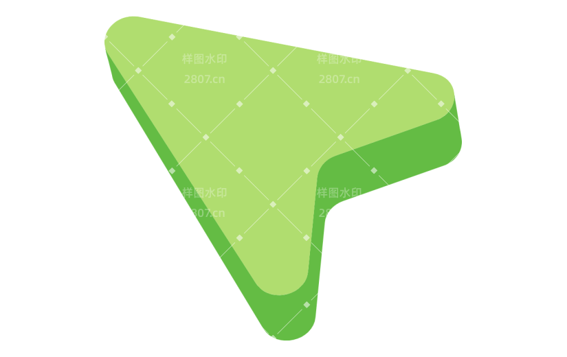 扁平-箭头贴纸-SVG1